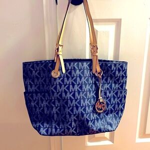 Michael Kors Logo Tote - Blue - nearly new